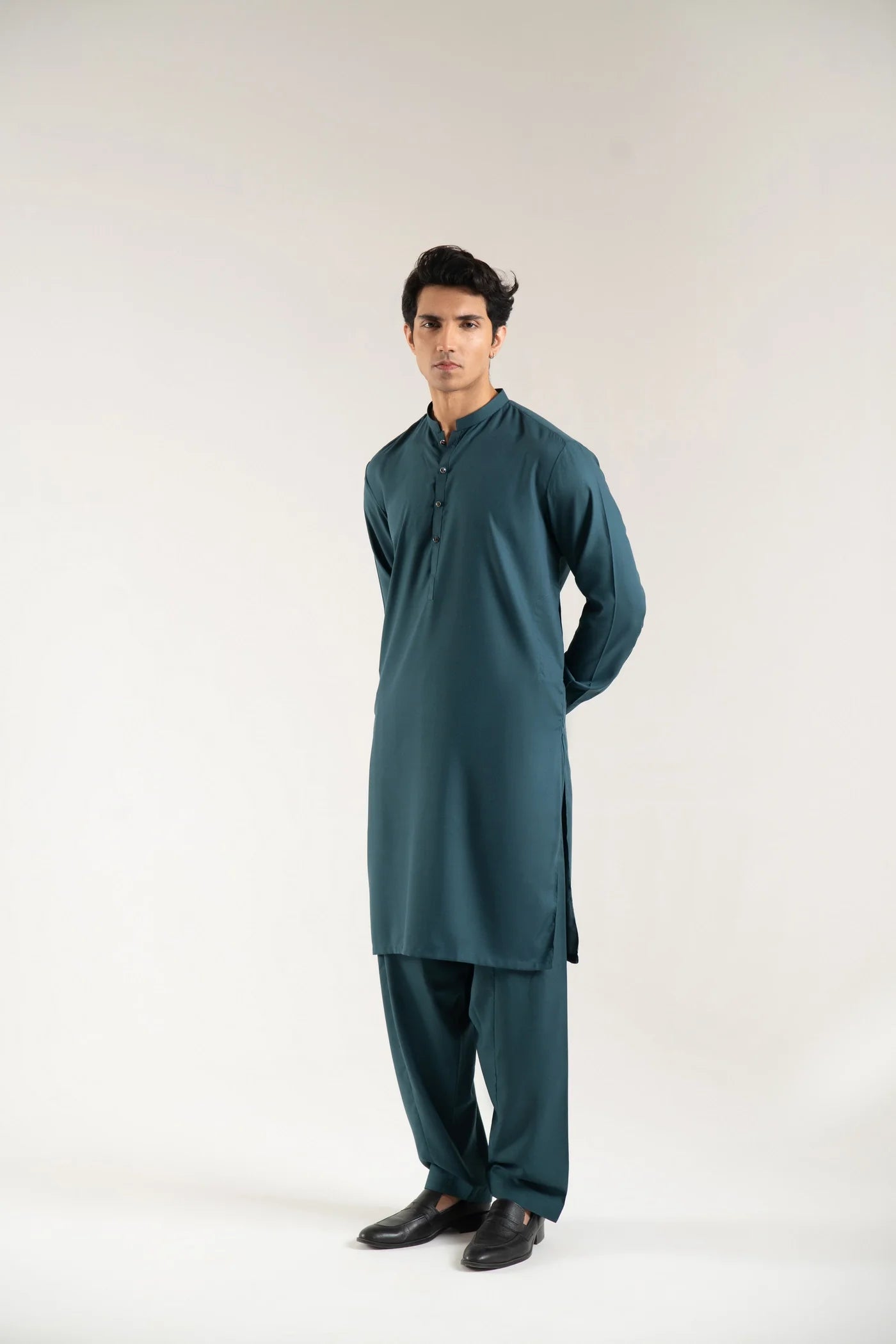 Neel Kameez Shalwar | Wash & Wear