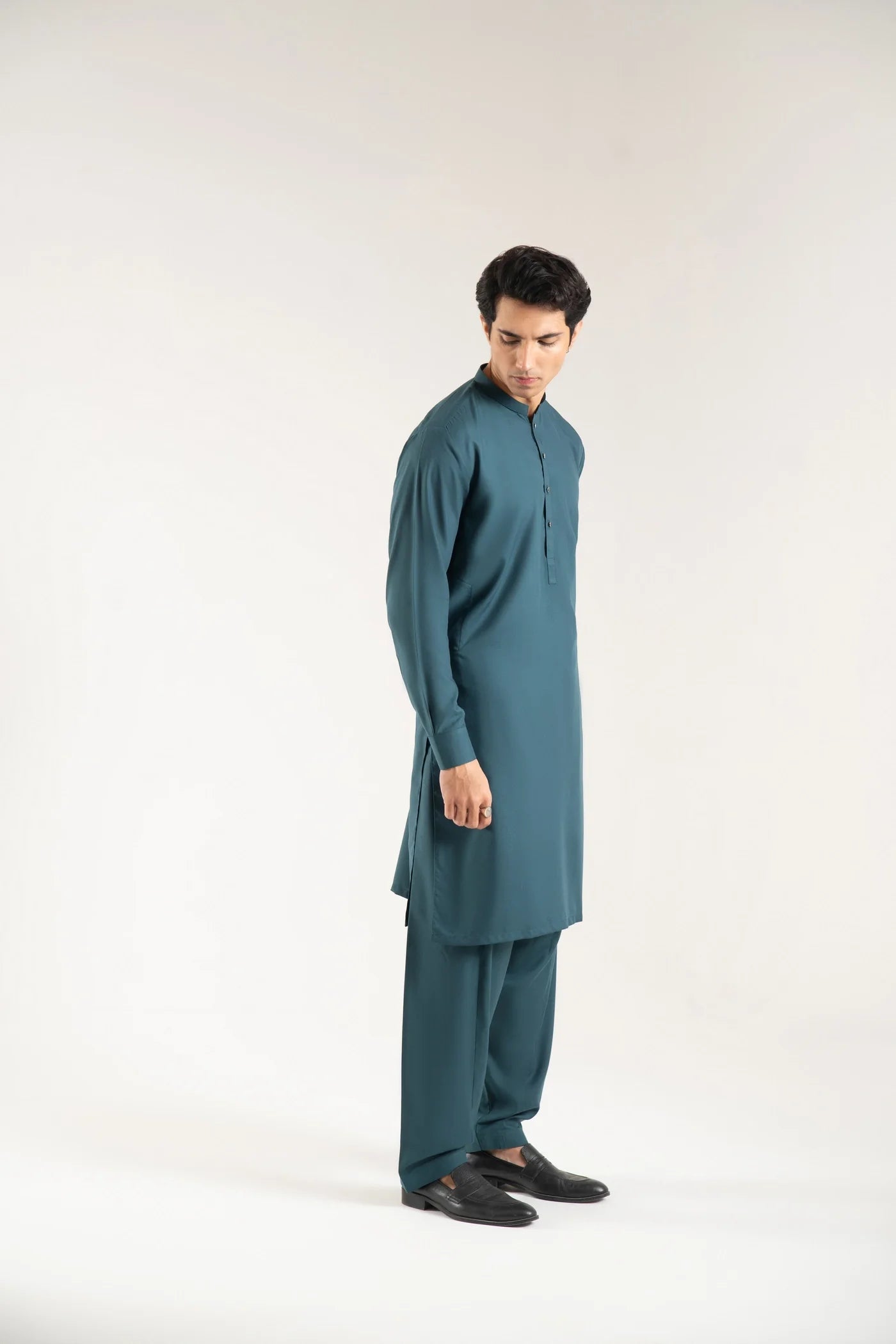 Neel Kameez Shalwar | Wash & Wear
