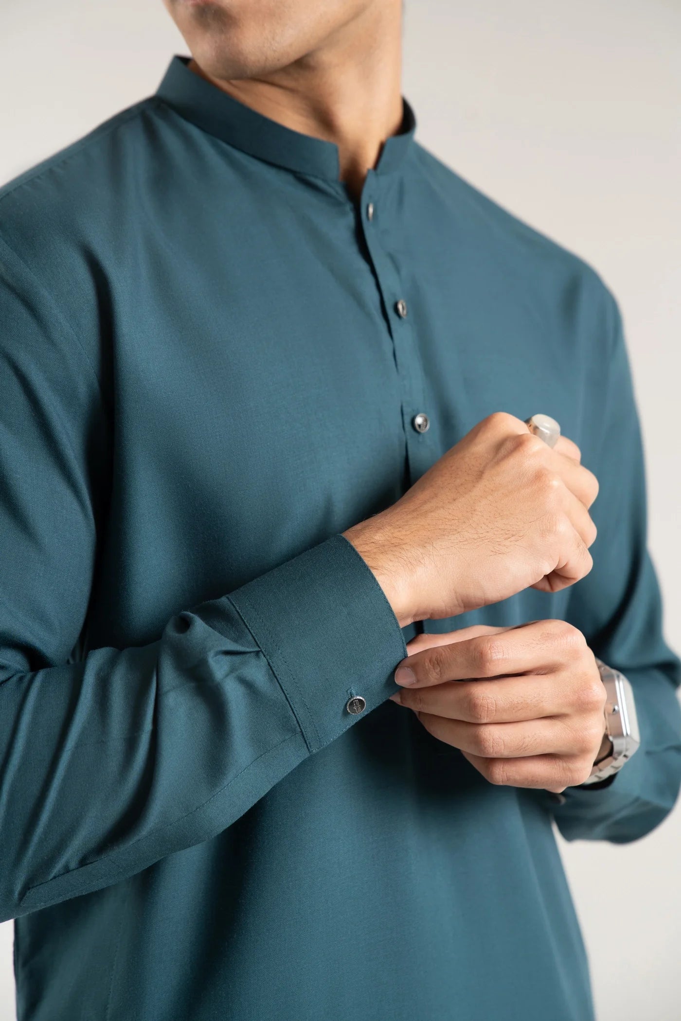Neel Kameez Shalwar | Wash & Wear